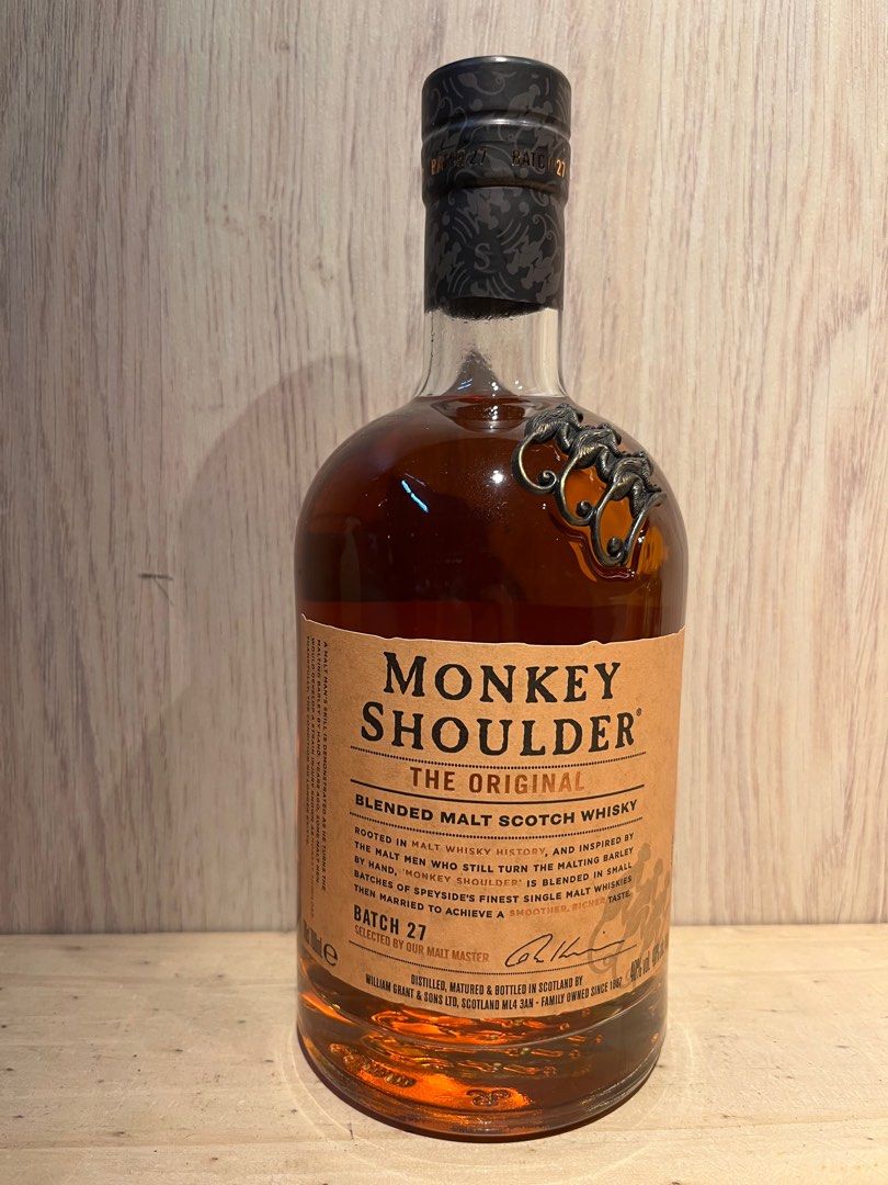 Monkey Shoulder （分類：酒精飲料）位於 Hong Kong。 由 panpan668 提交（商品編號 1330228913，圖片 1）。簡介： 。