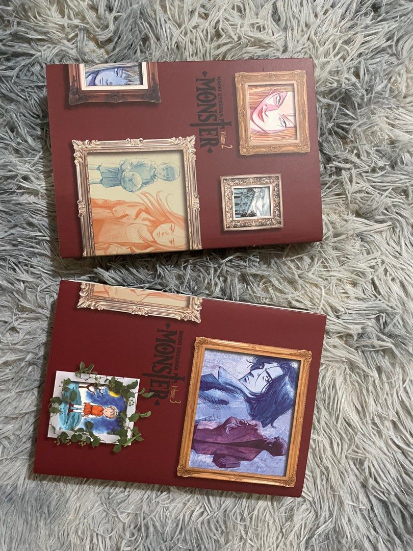 Monster Vol. 2 & 3 (Category: Comics & Manga) located in Quezon City. Submitted by uno2345 (Listing ID 1330235323, Image 1). Description: • Selling as a set • In good condition PM nalang if anyone is interested, I'd prefer meet ups for the transaction, for the security and peace of mind of both the buyer and the seller, para ma check nyo na din yung item. Payment through Gcash, PayMaya, or Cash kung meet up.