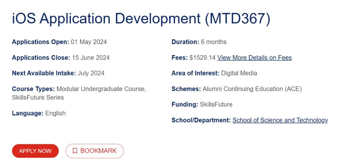MTD367 Assignment Package (Category: Assessment Books) located in Singapore. Submitted by marketplaceforads (Listing ID 1330299367, Image 1). Description: I am an iOS developer with 4 years of industry experience. Will complete all your assignments for this course I have done this for several clients.