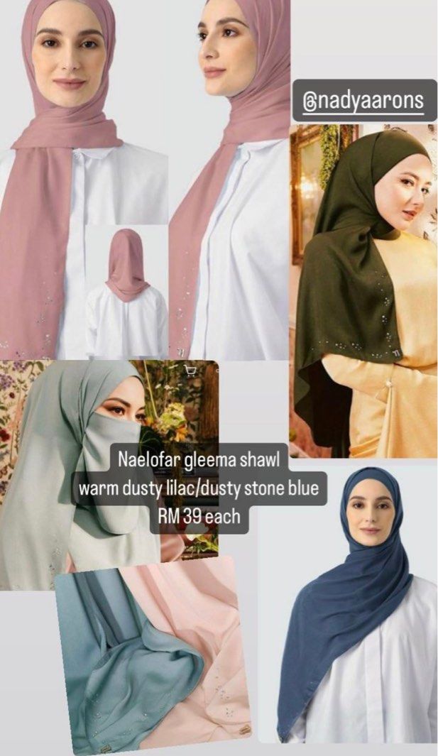 gleema shawl naelofar