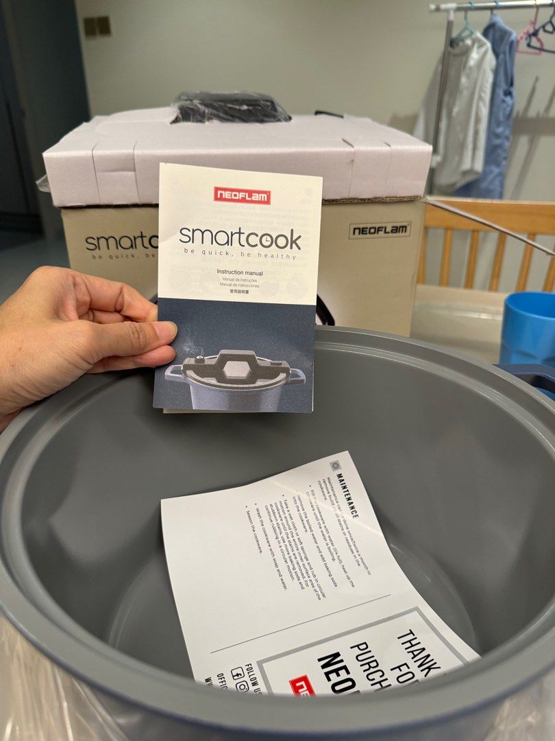 Neoflam smartcook low pressure cooker 24cm non stick xtrema