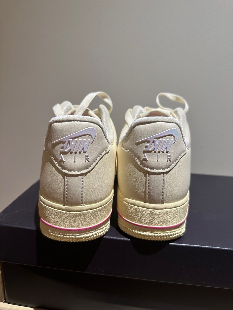 yellow air force 1 with roses
