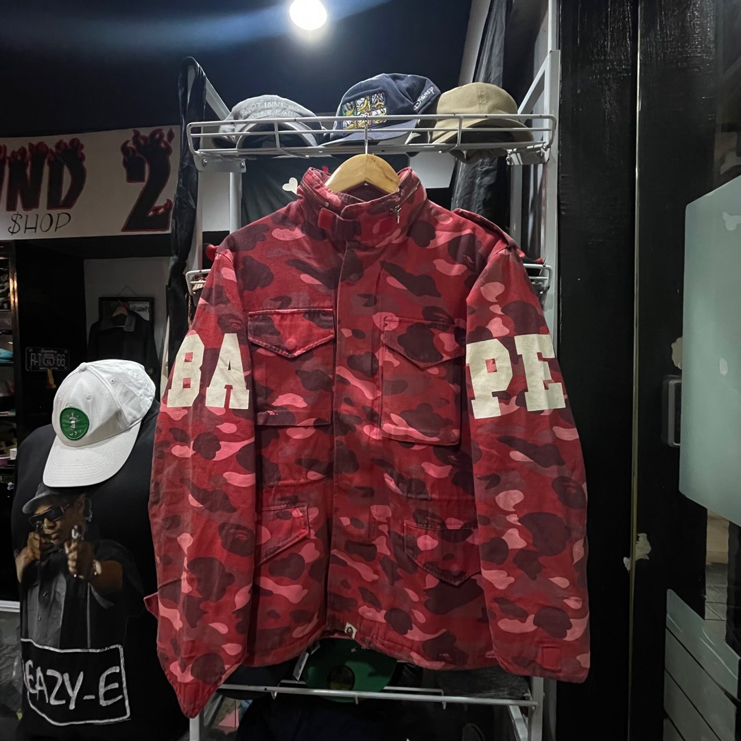 Bape m65 jacket cheap