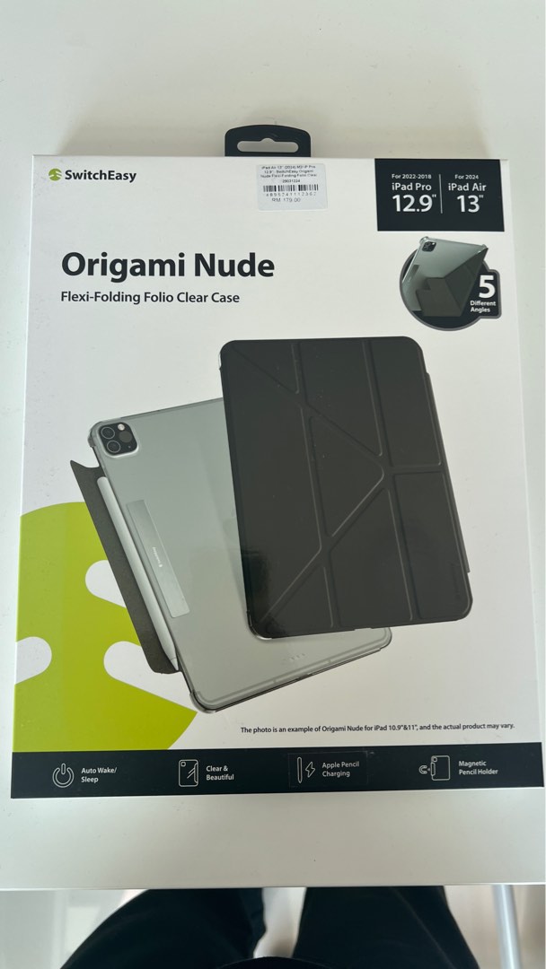 Origami Nude ipad pro 12.9inc casing, Mobile Phones & Gadgets, Mobile & Gadget Accessories