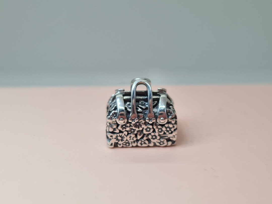 Pandora Disney Mary Poppins Bag Charm Disney New s925 Sterling Silver Velvet Gift Pouch Women s Fashion Jewelry Organisers Charms on Carousell
