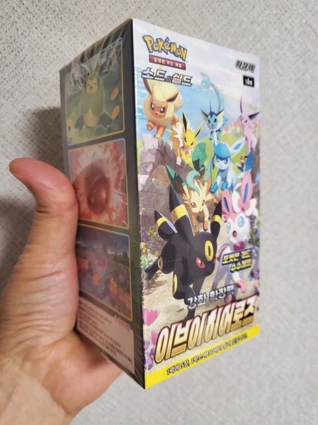 eevee heroes booster box japanese Pokemon Trading Card Game main image 1