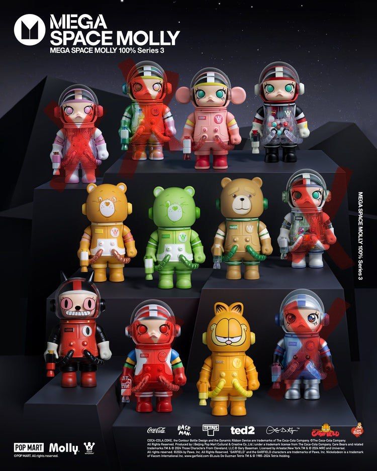POP MART MEGA SPACE MOLLY 100% Series 3, Hobbies & Toys, Toys 