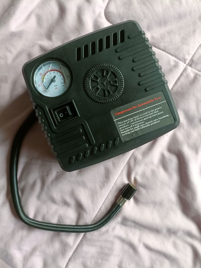 Portable Car Air Compressor Tyre Inflator 12V Auto Inflatable Pumps