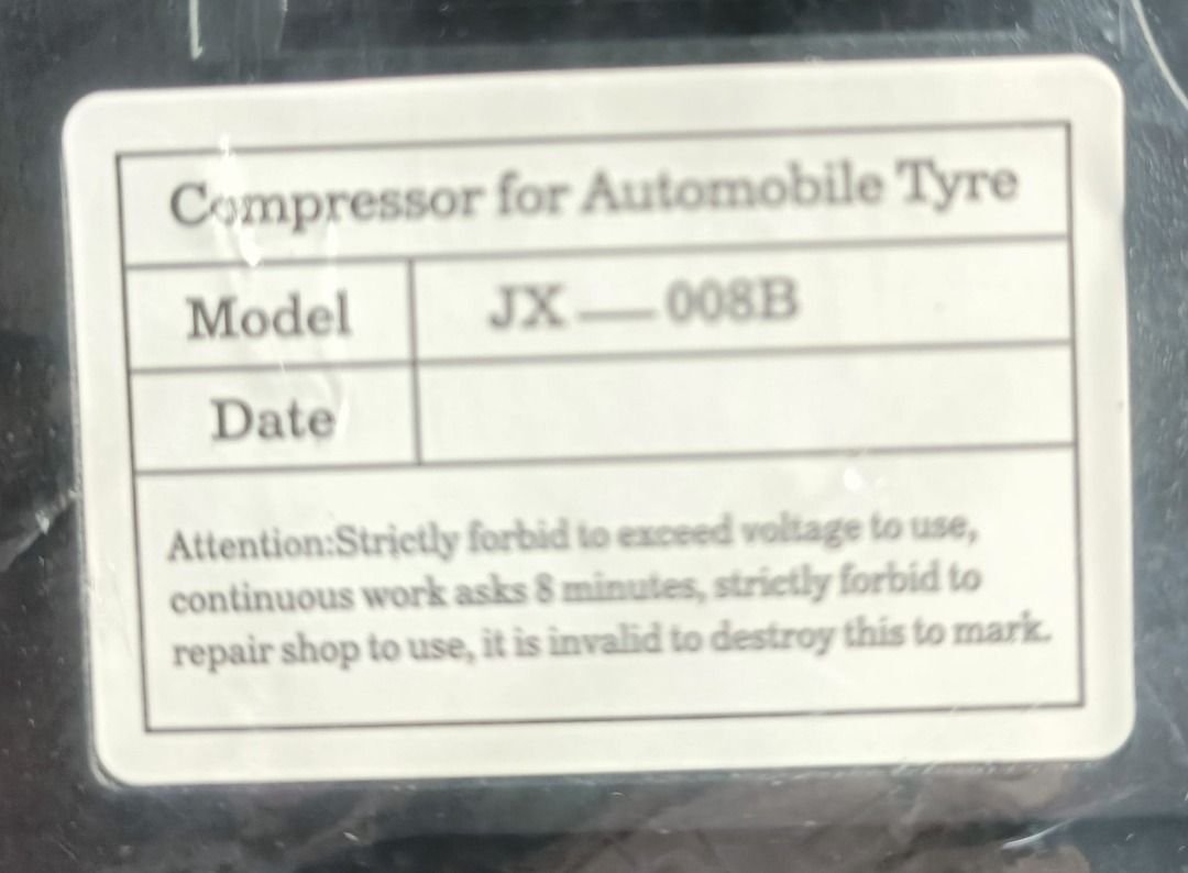 Portable Car Air Compressor Tyre Inflator 12V Auto Inflatable Pumps