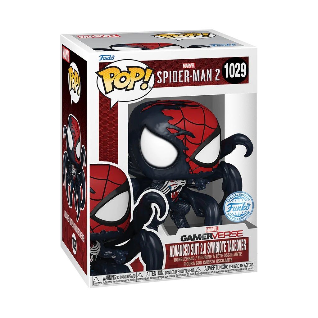 PREORDER) Funko Pop: Marvel Spider-Man 2 - Advanced Suit 2.0