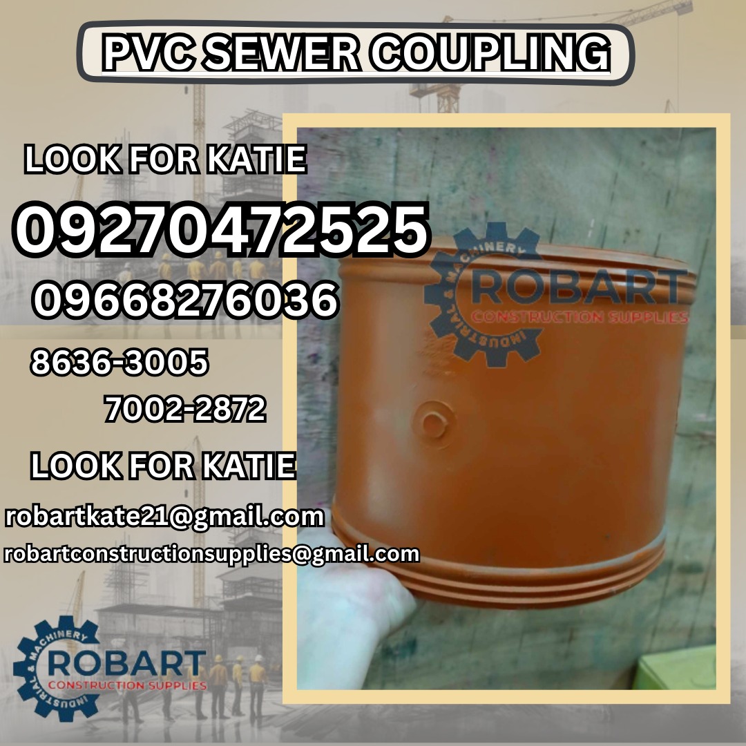 PVC Coupling, Commercial & Industrial, Construction Tools & Equipment ...
