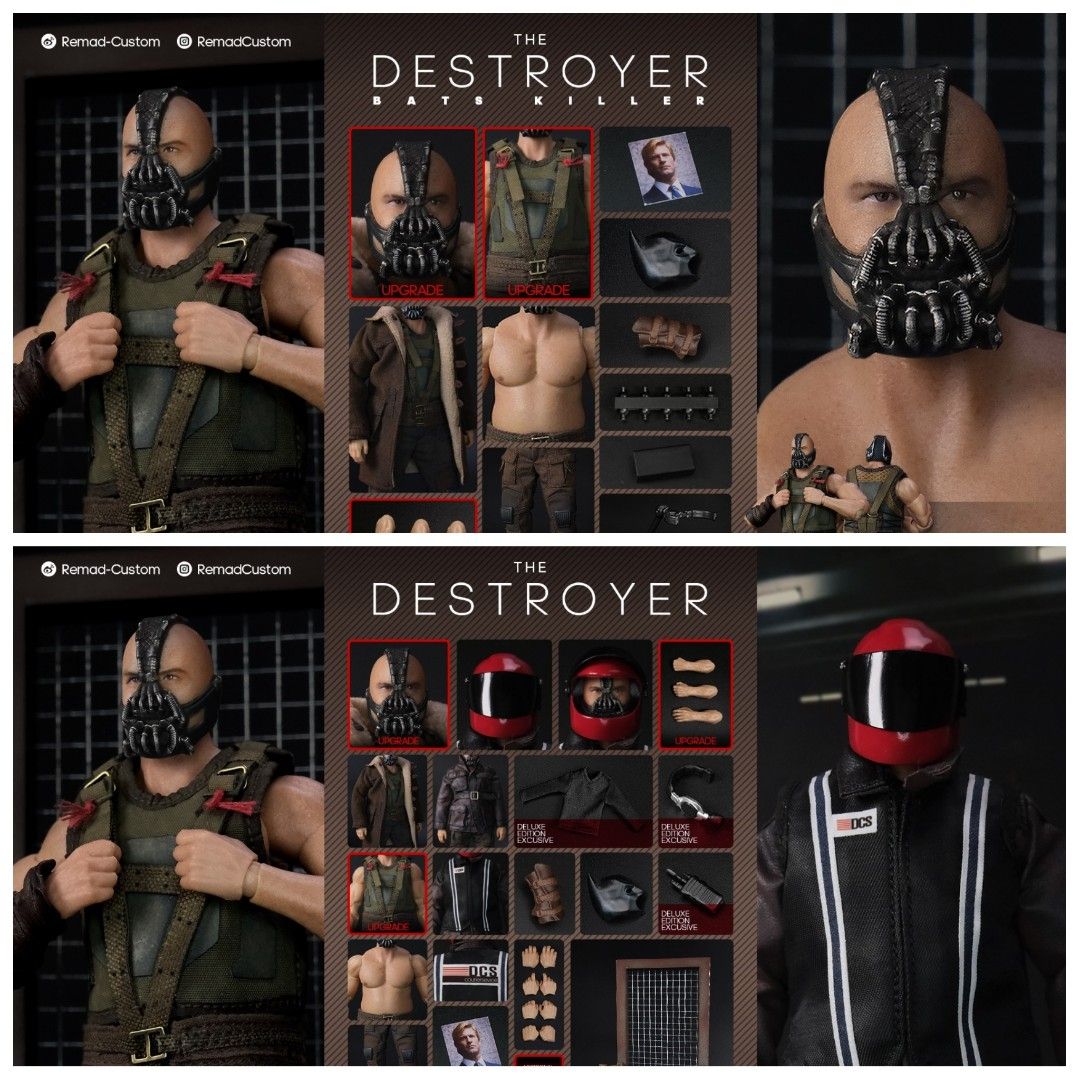 その他 Remad Custom 1/12 DESTROYER BATS KILLER Remad Custom The Destroyer Bats Killer 1/12 Scale Figure