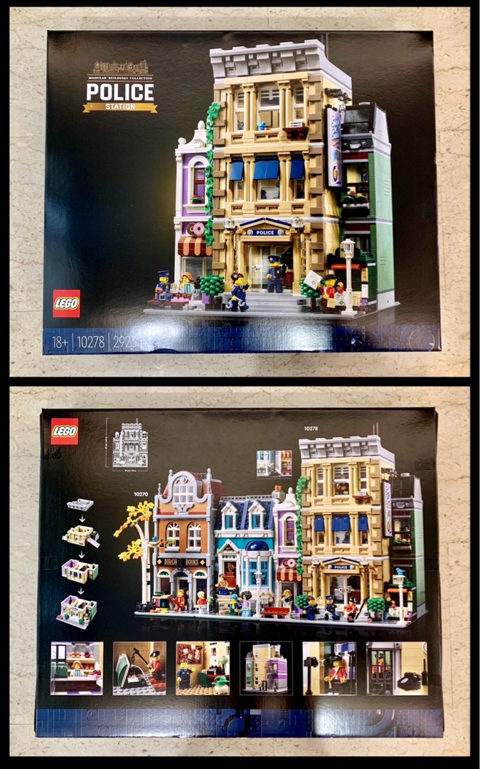 🧱 <SGTHouse> LEGO 10278 Police Station, Hobbies Toys, Toys