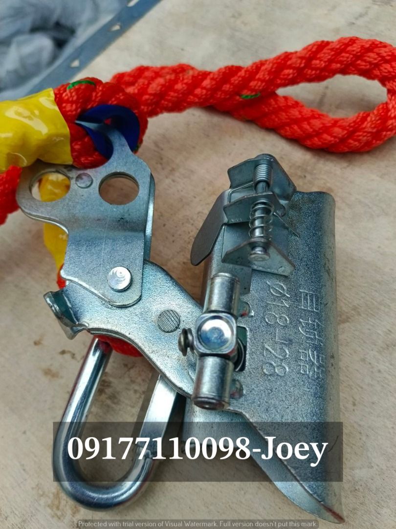Rope Grab with safety lanyard, Commercial & Industrial, Construction ...