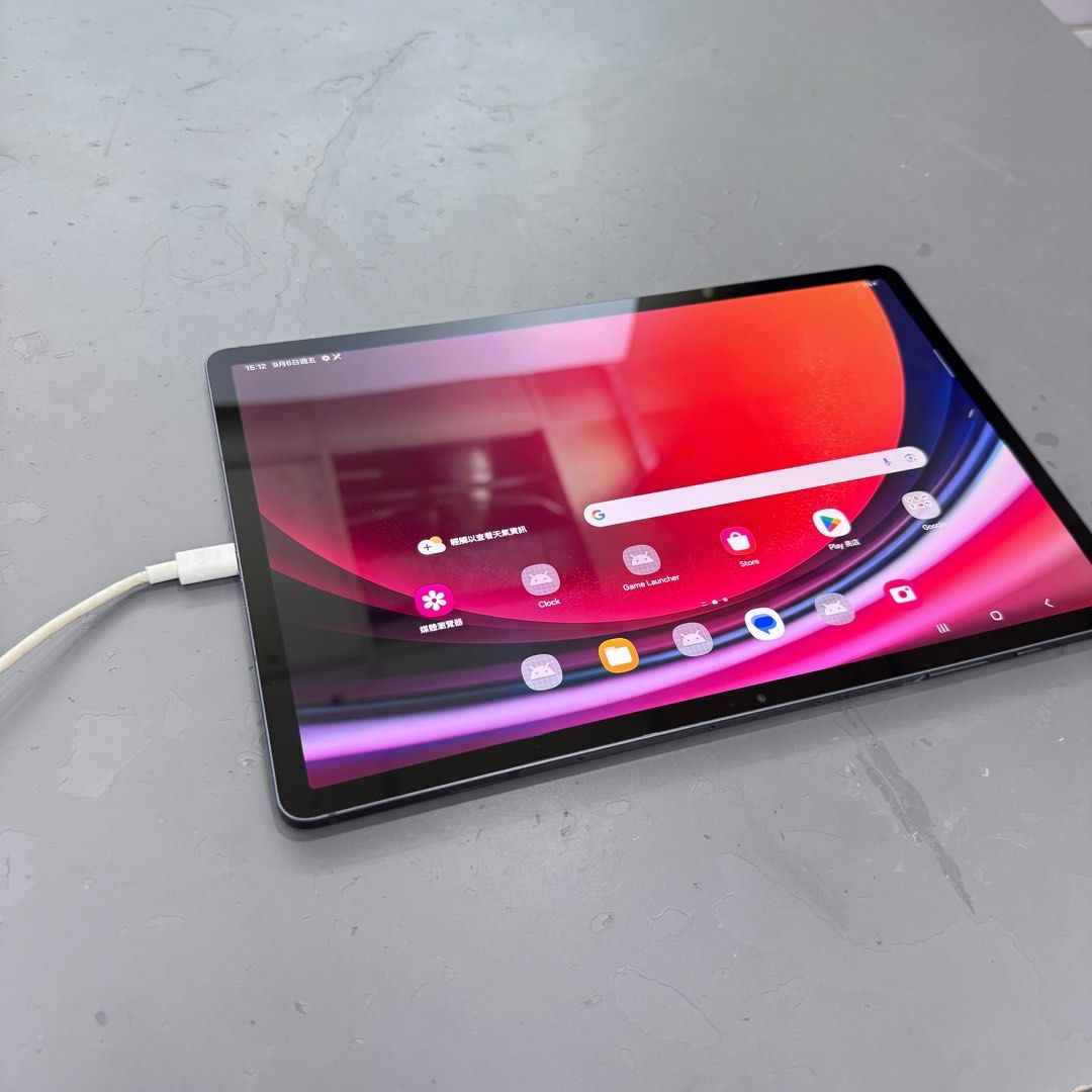 Samsung Galaxy Tab S9+ 12+256GB 黑色香港行全新單機開封未使用過香港 