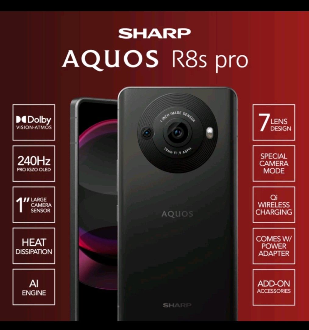 Sharp R8s Pro Sharp Aquos R8s Pro, Mobile Phones & Gadgets, Mobile Phones, Android ...