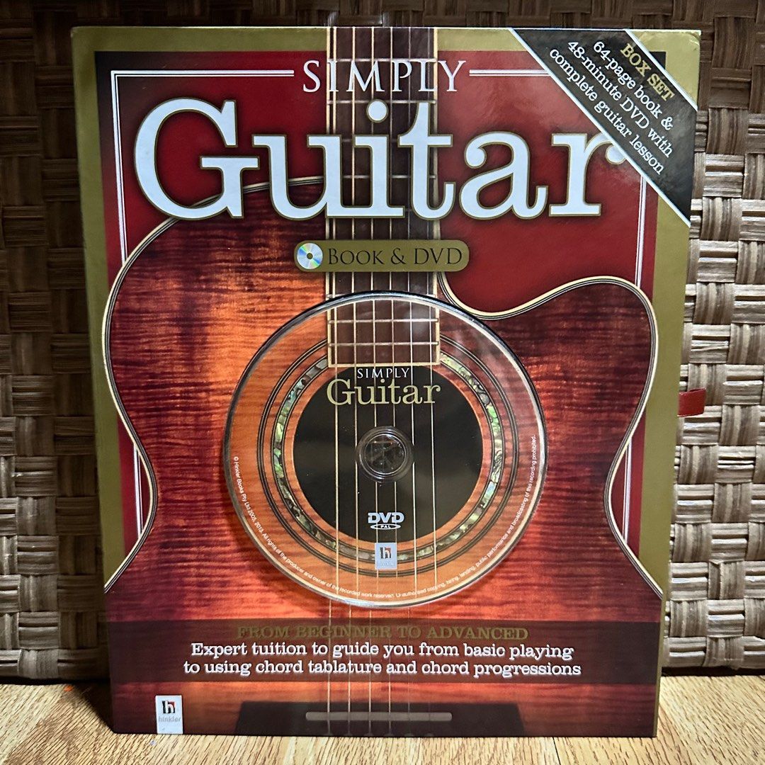 Simply Guitar Box Set Guitar Lesson Book & DVD (Category: Musical Instruments) located in Marikina City. Submitted by mariado (Listing ID 1330198320, Image 2). Description: from beginner to advanced old stock.