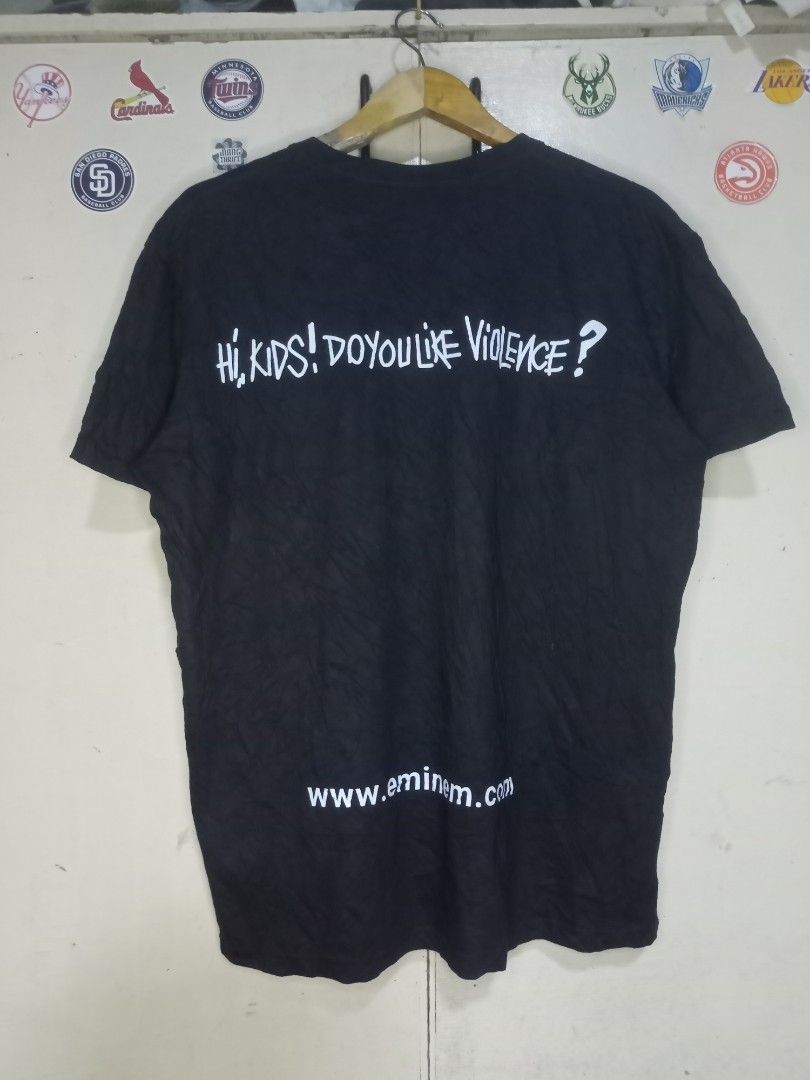 SLIM SHADY EMINEM BOOT TSHIRT (Category: Tshirts & Polo Shirts ) located in Quezon City. Submitted by kmbthrift19 (Listing ID 1330315019, Image 3). Description: FS SLIM SHADY EMINEM BOOT TSHIRT IN EXCELLENT CONDITION PRICE IS STILL NEGOTIABLE JUST PM FOR MORE INFORMATION THANKS.