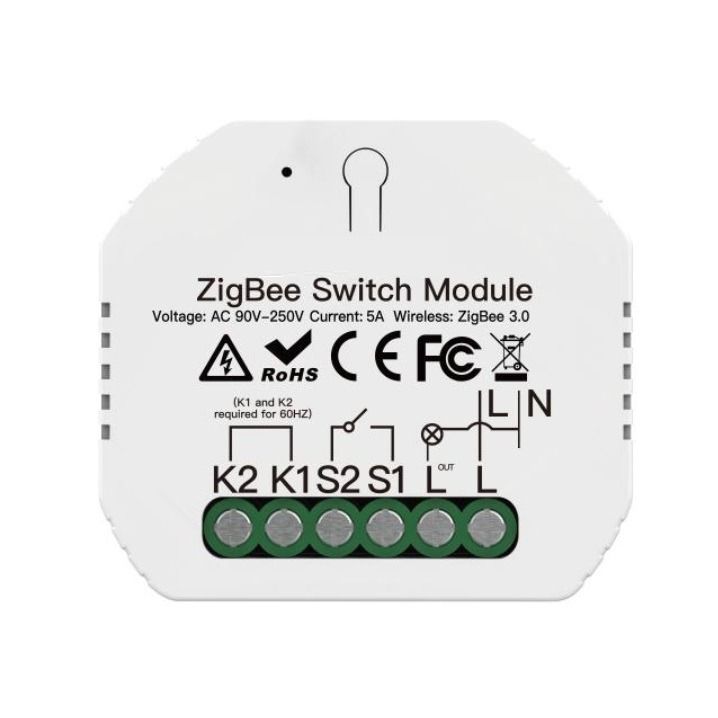 Smart Hidden Module Zigbee+RF433 Hidden Module 1 Gang, Furniture & Home ...