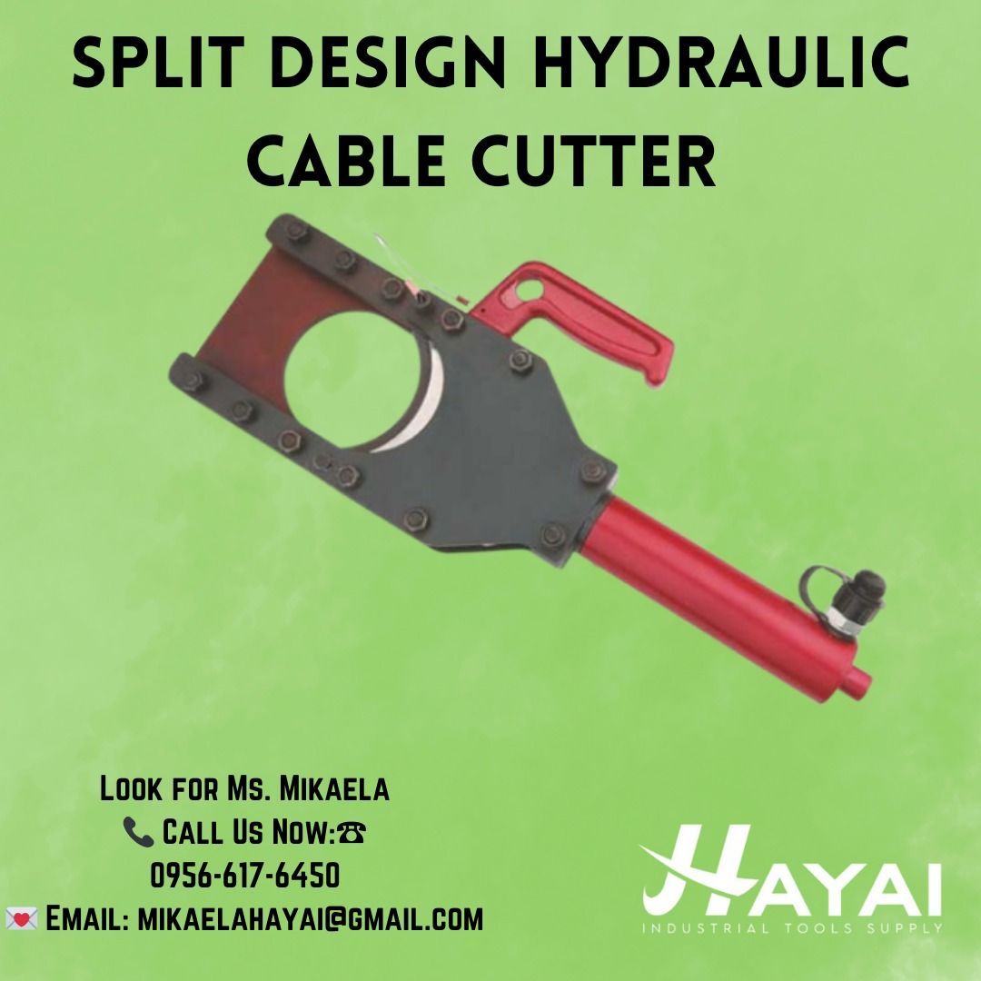 SPLIT DESIGN HYDRAULIC CABLE CUTTER, Commercial & Industrial ...