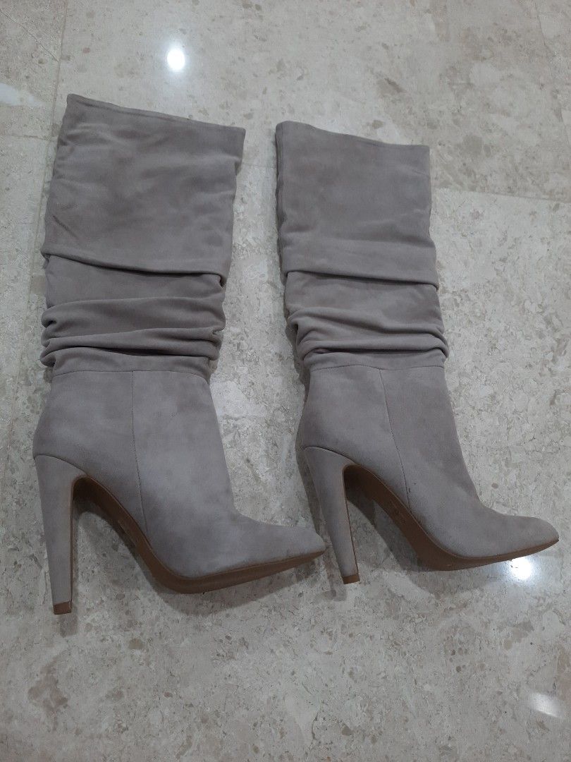 Steve Madden CARRIE Suede Boots size 6.5US 37 Women s Fashion Footwear Boots on Carousell