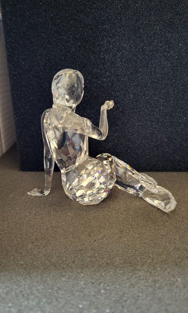 Swarovski Crystal 827603 施華洛世奇美人魚水晶擺設, 名牌, 飾物及