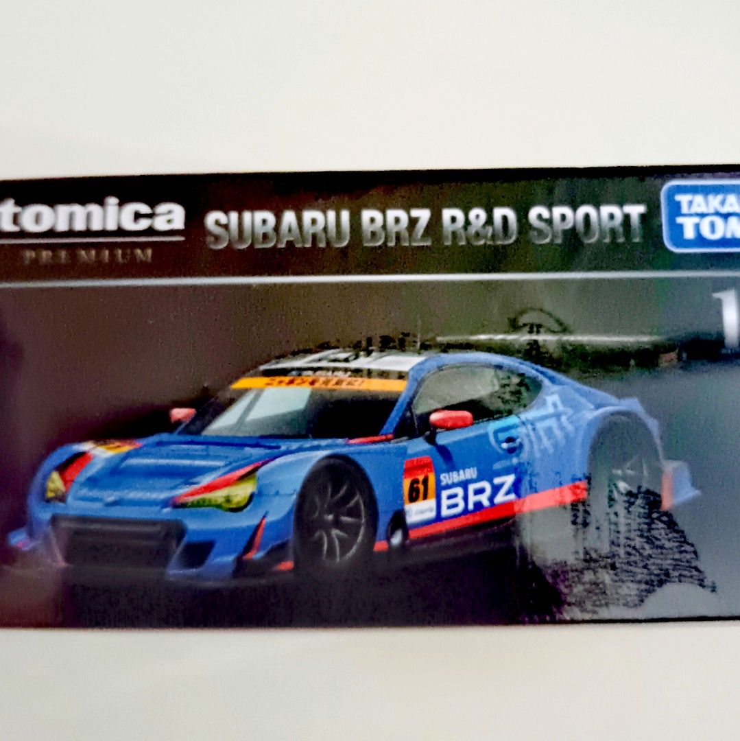 TOMICA PREMIUM NO. 18 Subaru BRZ R&D Sport Diecast Scale 1:62, Hobbies &  Toys, Toys & Games on Carousell