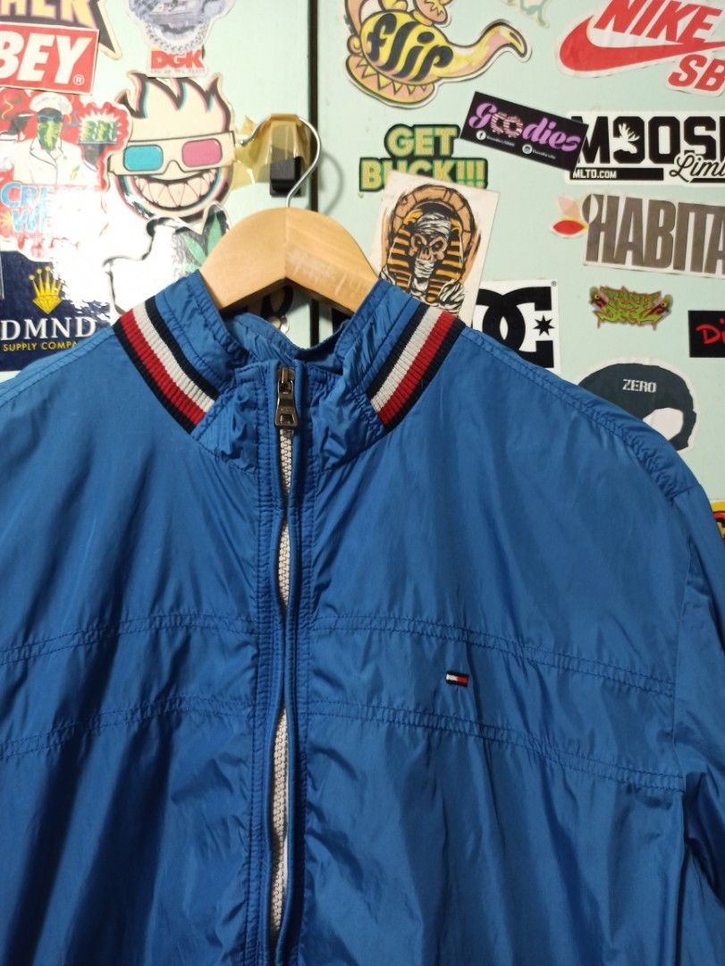 Tommy Hilfiger Bomber Jacket (Category: Activewear) located in Banate. Submitted by StGoodies (Listing ID 1330303917, Image 2). Description: Manage Your Expectations Width 25.5 Lenght 26 No issue Excellent condition Plus shipping fee.