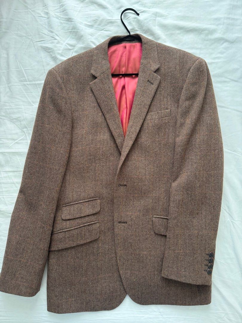 Tm lewin tweed jacket on sale