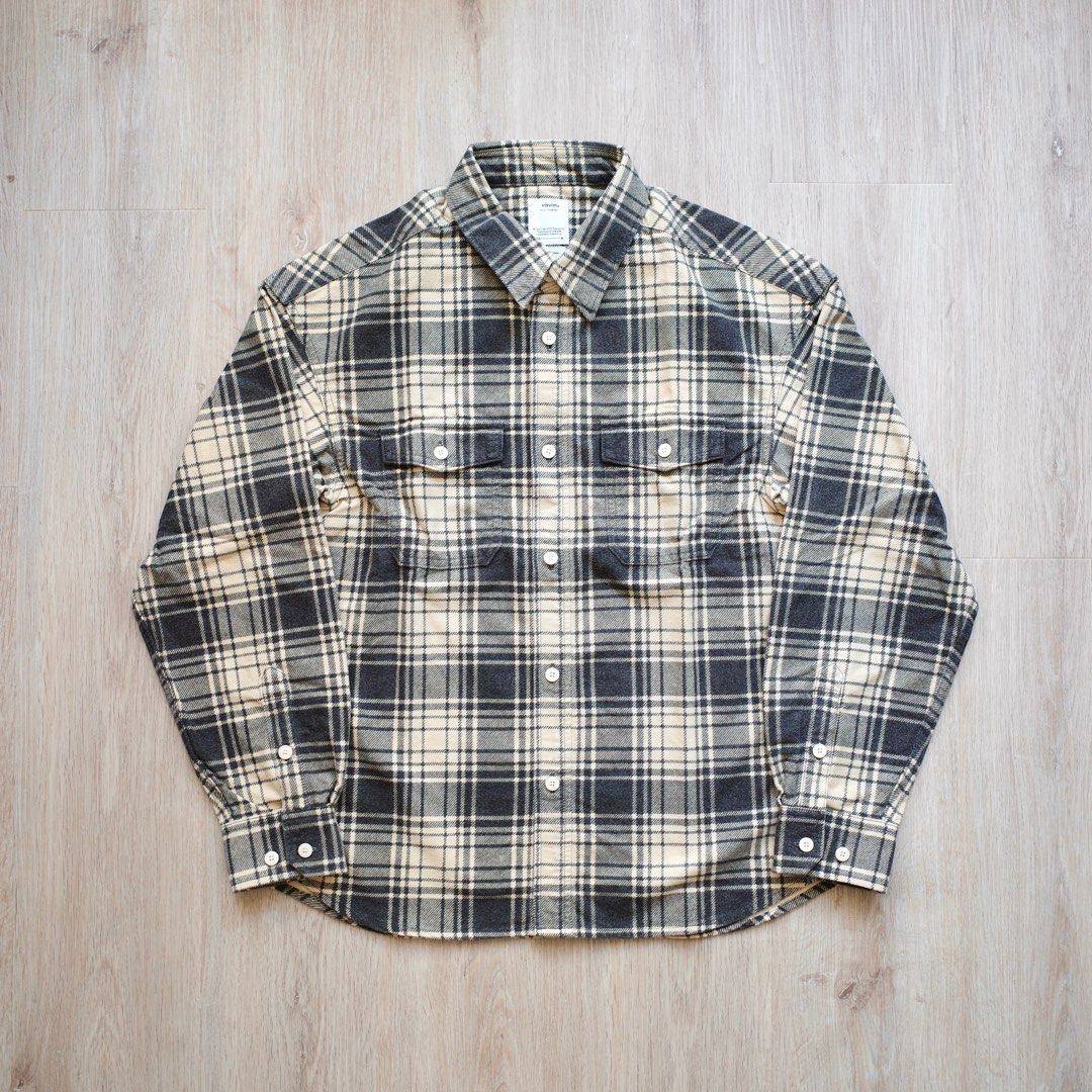 visvim PIONEER CHECK L/S, 男裝, 上身及套裝, 西裝- Carousell visvim PIONEER CHECK L/S, 男裝, 上身及套裝, 西裝- Carousell
