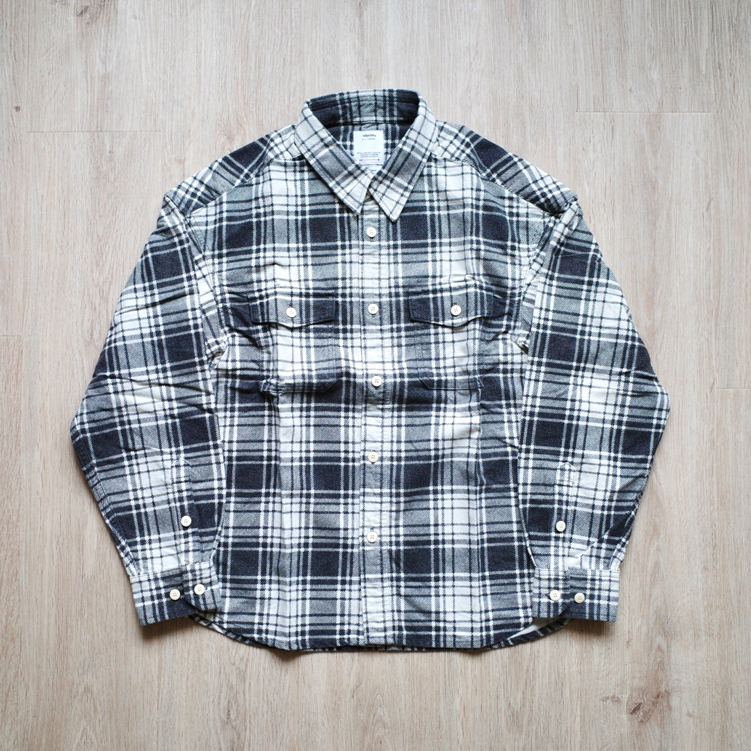 visvim PIONEER CHECK L/S