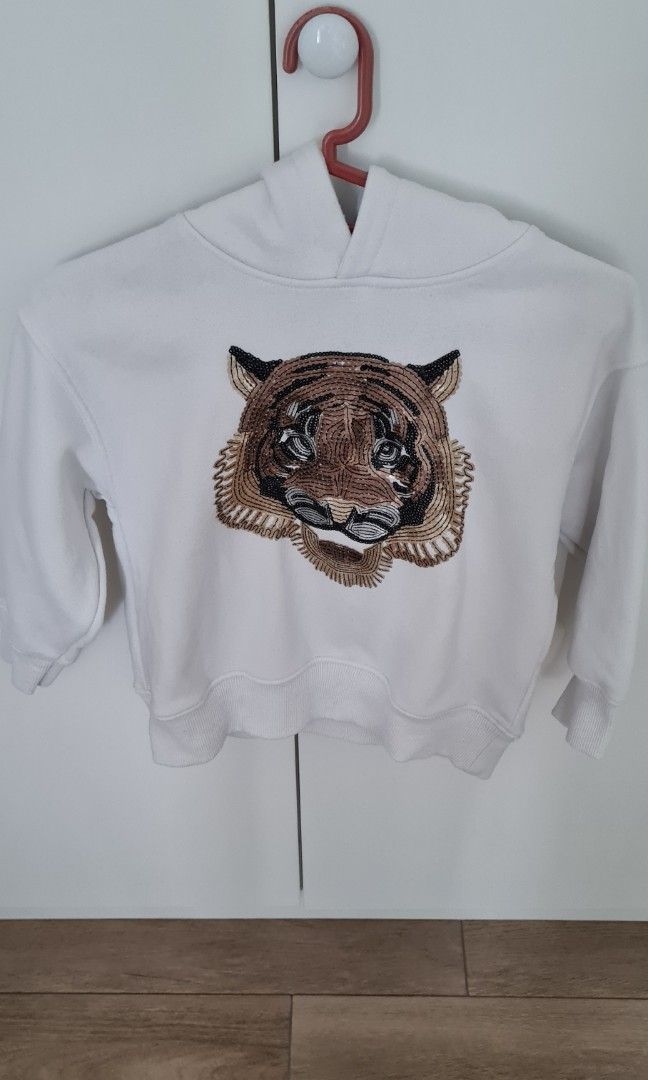 Zara tiger hoodie discount