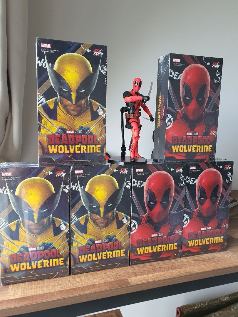 ZD Toys Marvel Deadpool & Wolverine Deadpool 1/10 Action Figure