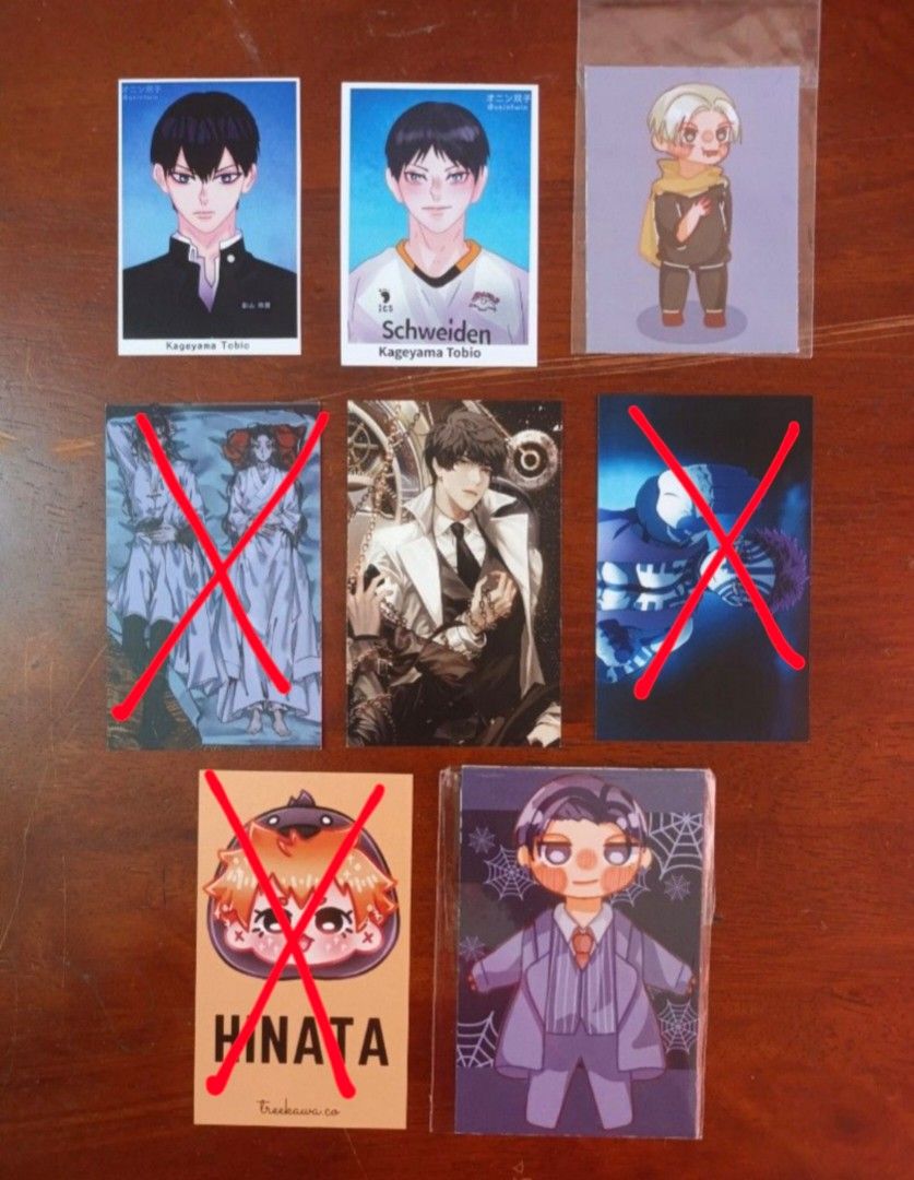 anime id photo and card, Hobbies & Toys, Collectibles & Memorabilia, J ...