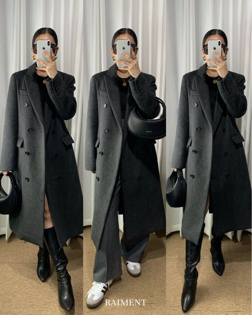 Herlipto Odette Wool-Blend Coat