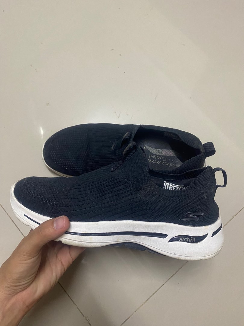 Black Skechers Airwalk US 6 23cm Women s Fashion Footwear Sneakers on Carousell