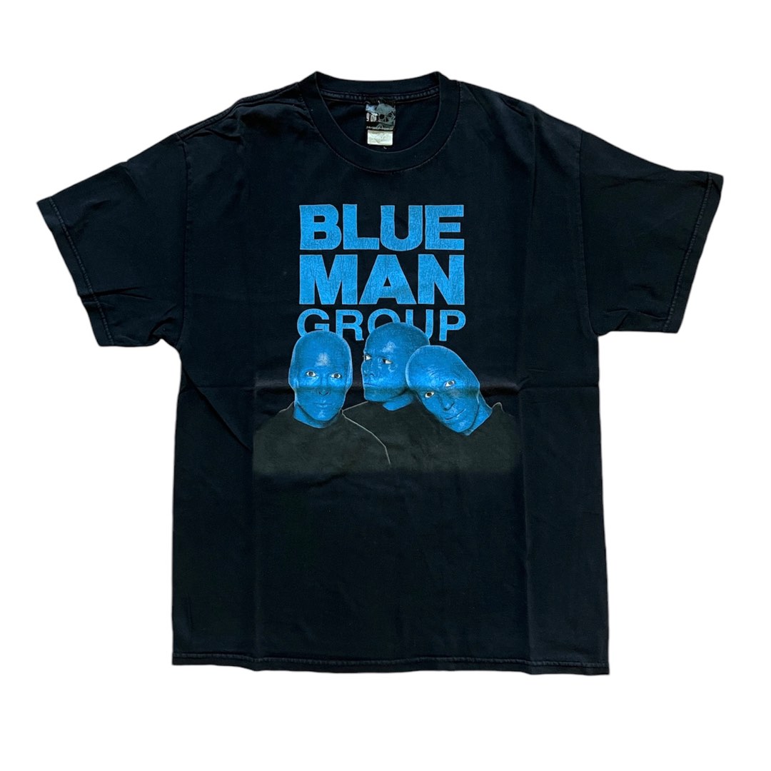 Blue Man Group Vintage Band Y2K Tour Tee (Giant Tag), Men