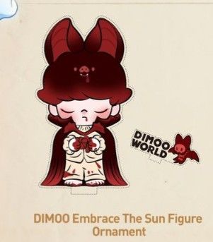Dimoo Embrace The Sun Original Toys Doll Cute Action Anime Figure Desktop  Ornaments Collection Gift - AliExpress