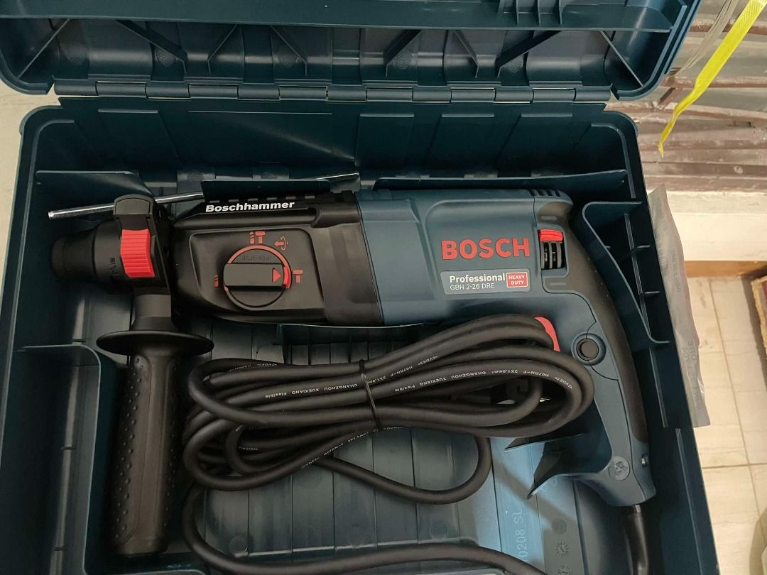 Bosch rotary hammer (Category: Construction Tools & Equipment) located in Manila. Submitted by 09150361920ronvillaflor (Listing ID 1330385054, Image 1). Description: Bosch rotary hammer Specs: GBH 2-26 dream 3 modes PRICE: 16,650 For inquiries GLOBE:📞 ☎ 0⃣9⃣1⃣5⃣0⃣3⃣6⃣1⃣9⃣2⃣0⃣ 📞 ☎ 0⃣9⃣1⃣5⃣0⃣3⃣6⃣1⃣9⃣2⃣0⃣ Email me@ 📫 📑 r-o-n-.-h-a-y-a-i-@-g-m-a-i-l.c-o-m Check my Carousell: https://www.carousell.ph/u/ronvillaflor0/ PRICE MAY CHANGE WITHOUT PRIOR