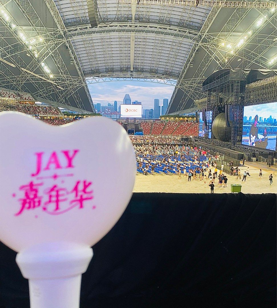 Brand New Jay Chou Carnival Concert 2024 Singapore light stick, Hobbies