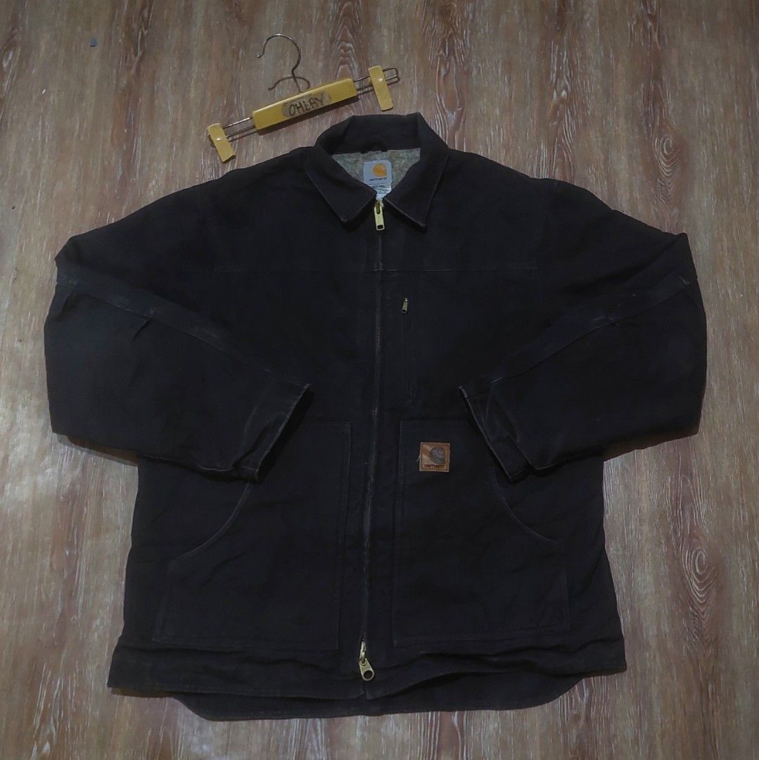 Carhartt c61 blk Men s Fashion Coats Jackets and Outerwear on Carousell