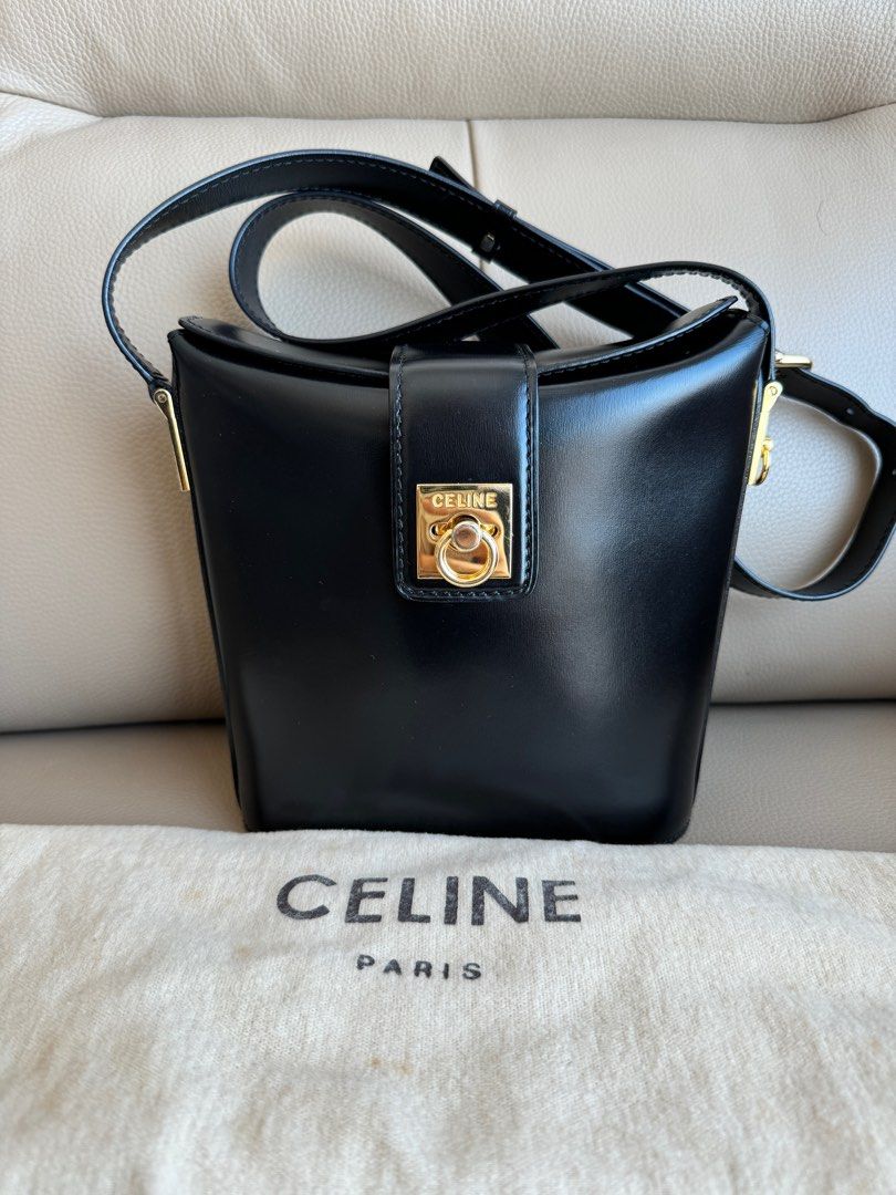 Celine Vintage Box leather bag Carousell