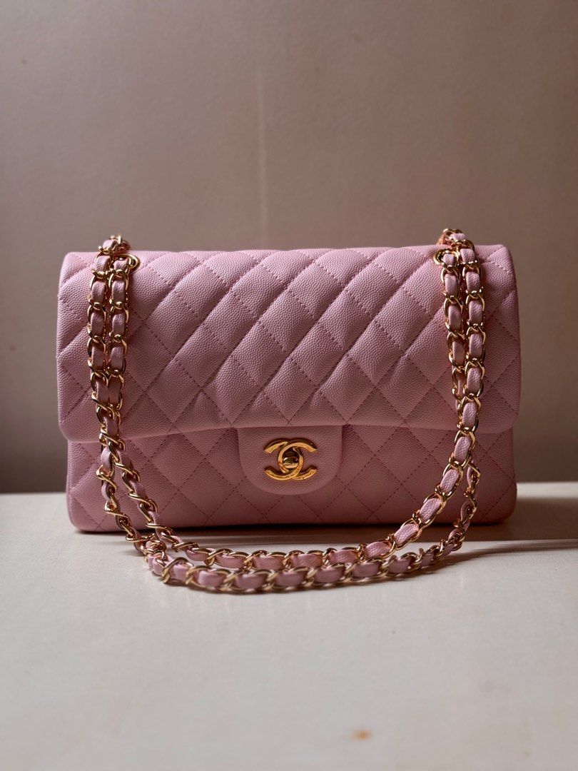 Chanel light pink sakura (Category: Luxury Bags & Wallets) located in Don Carlos. Submitted by thejoyofbags2 (Listing ID 1330499653, Image 1). Description: Series 31 Complete inclusions. With official receipt from the store .