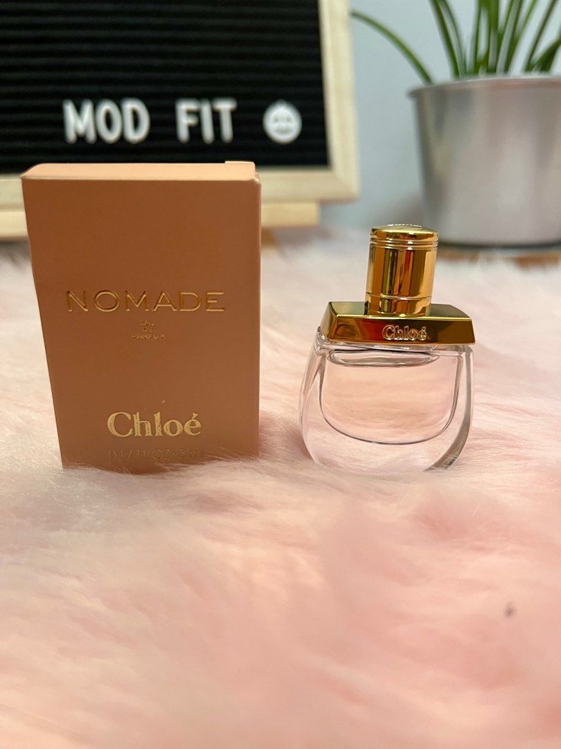 Chloe Nomade Mini Perfume for Women (Category: Fragrance & Deodorants) located in Manila. Submitted by modfit09 (Listing ID 1330373880, Image 1). Description: Onhand and ready to ship 100% original 5ml Dab type.