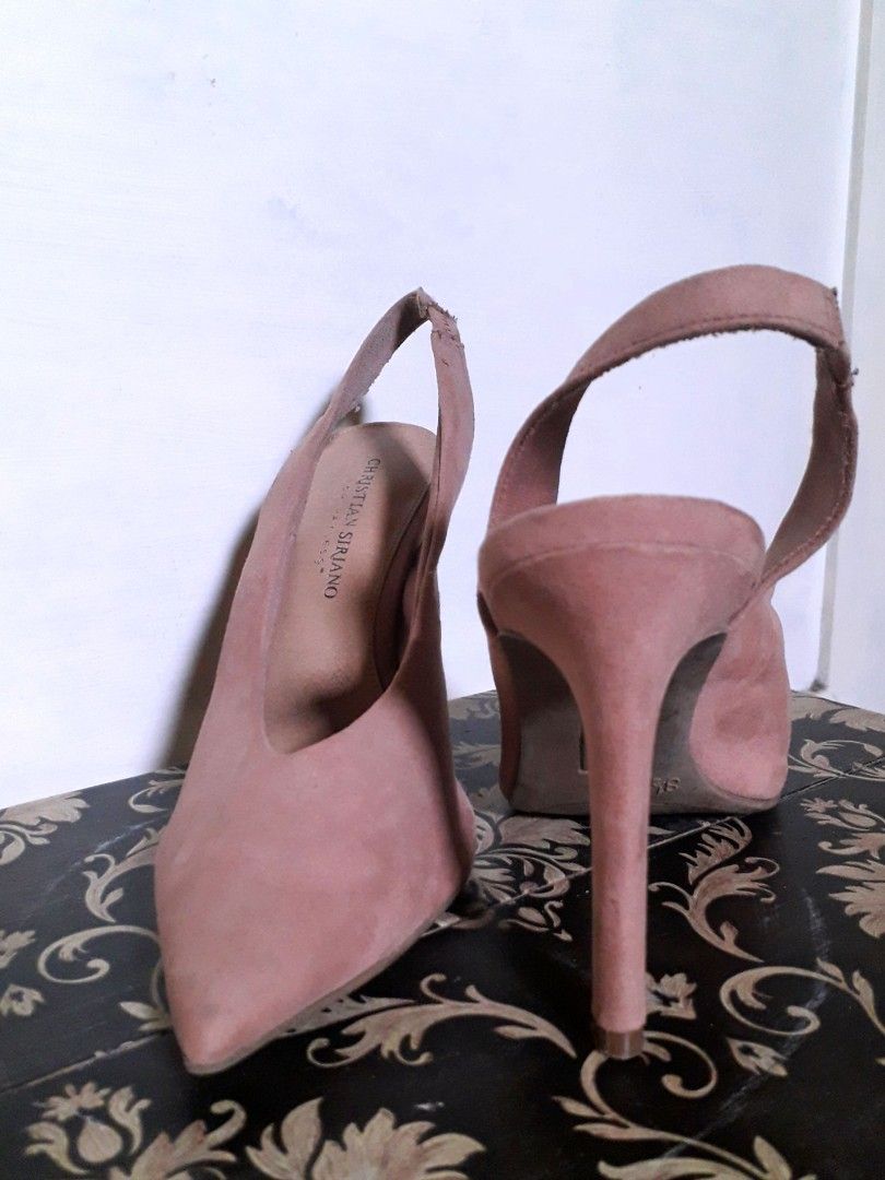 Christian Siriano Payless nude pink heels PL Fesyen Wanita Sepatu di Carousell