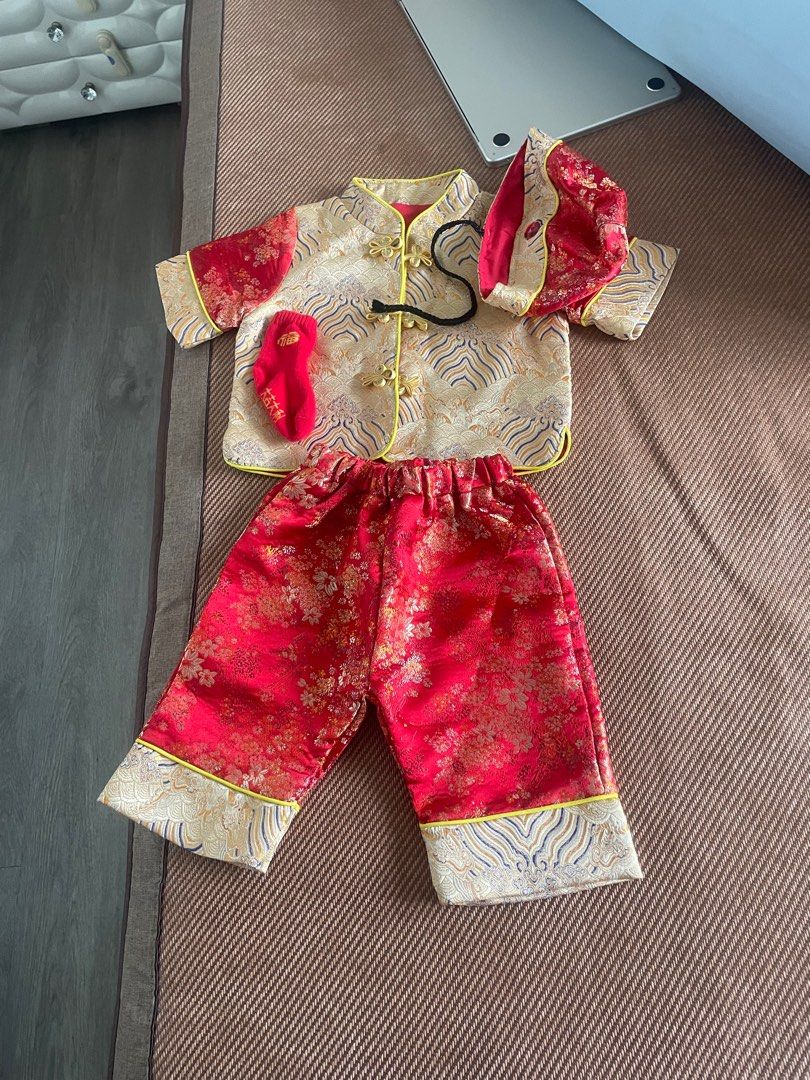 CNY costume Babies Kids Babies Kids Fashion on Carousell