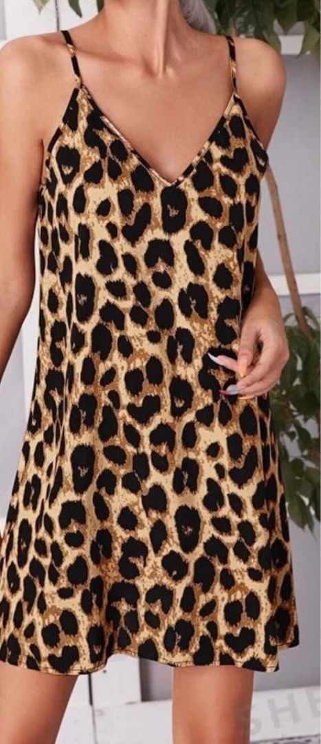 Very animal print dress top