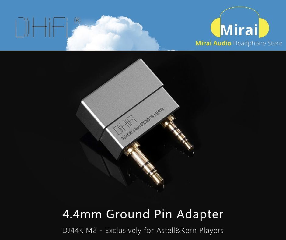 DD DdHiFi DJ44K M2 4.4mm Ground Pin Adapter Exclusive for Astell&Kern ...