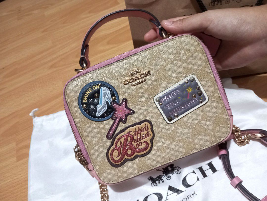 Disney Cinderella X Coach Box Crossbody