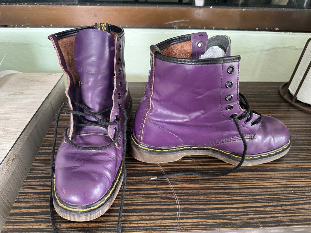 Doc martens purple store